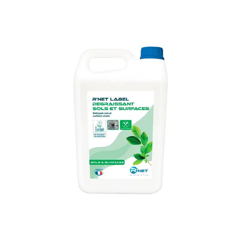R’NET LABEL DEGRAISSANT Sol et Surfaces 5 L