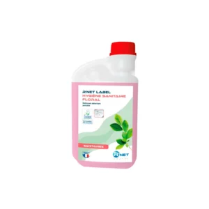 R’NET LABEL HYGIENE SANITAIRE FLORAL 1 L FLACON DOSEUR