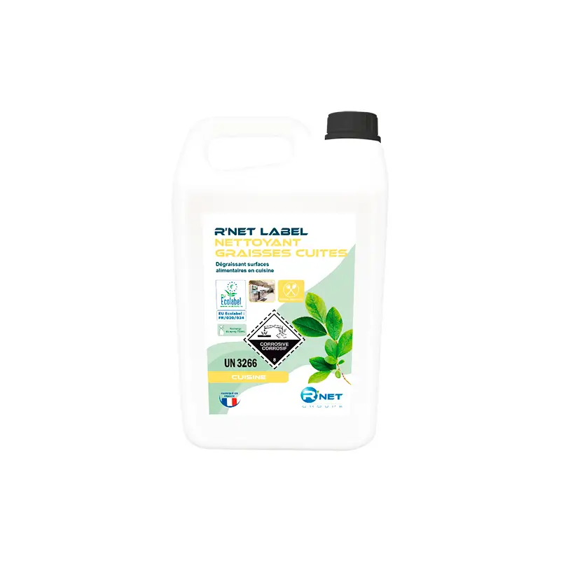 R’NET LABEL NETTOYANT GRAISSES CUITES 5 L