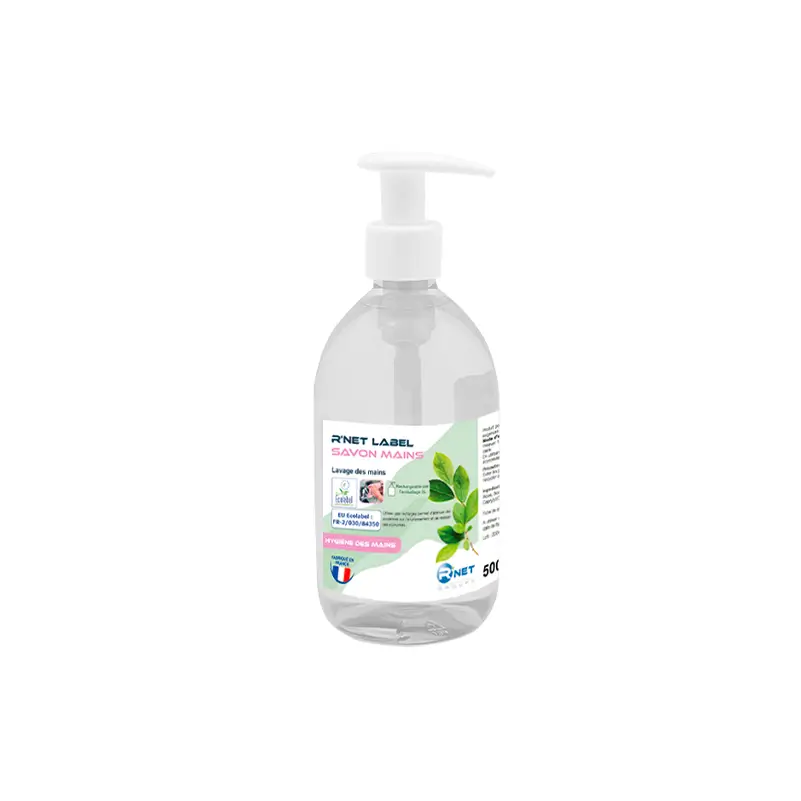 R’NET LABEL SAVON MAINS 500 ML FLACON POMPE