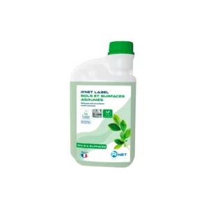 R’NET LABEL SOLS ET SURFACES AGRUMES 1 L FLACON DOSEUR
